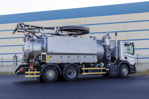 Caminhão sugador - M-Vac - Efemmak - com 2 eixos