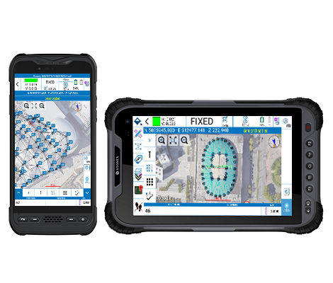 Solução de software de obras - Cube-a - Stonex - Android