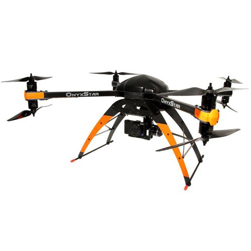 Drone com oito rotores - FOX-C8 - Onyxstar - para captação de imagens aéreas / para aplicações industriais / em fibra de carbono