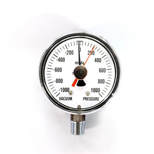 Manômetro com mostrador analógico - PG-63(-1K)-(+1K)mmAq-BL - Seasons Gauge Co., Ltd - com rosca / de diafragma / de processo