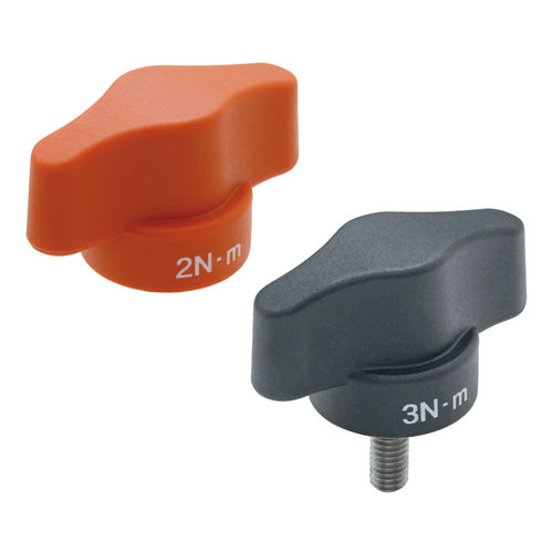 Manípulo com rosca - CTK - Imao Corporation - borboleta / em poliamida / com limitador de torque
