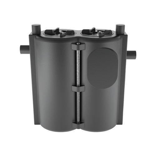 Separador de vidro - NS 1 oval - zehnder pumpen - de graxa / gravitacional / compacto