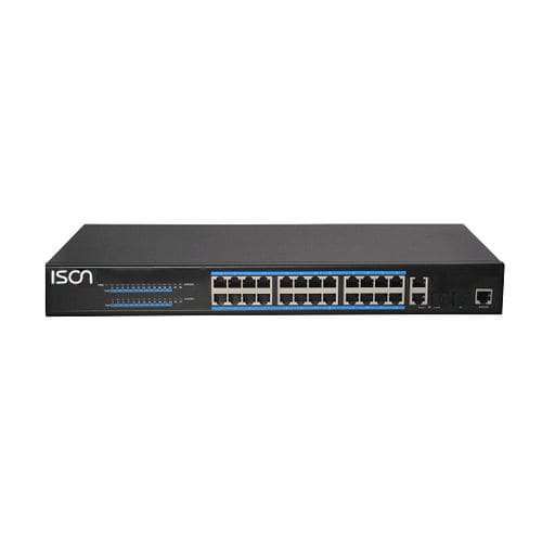 Switch de rede gerenciável - CS-RG428P-2C-2F-D - ISON Technology Co., Ltd. - 24 portas PoE / de nível 2 / Gigabit