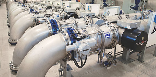 Estação de tratamento de águas residuais compacta - TrojanUVSwift 12 - Trojan Technologies Group ULC - mecânica / contínua / para efluentes industriais