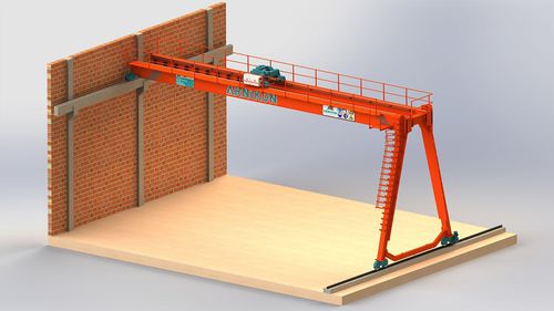Semipórtico para trilho - ARNIKON crane - de viga dupla