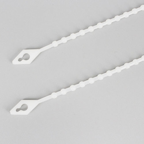 Abraçadeira de cabos em material plástico - DM-100KT	 - DEMOELE / Wenzhou Duanmeng Electric Co.,Ltd - em nylon / com esferas