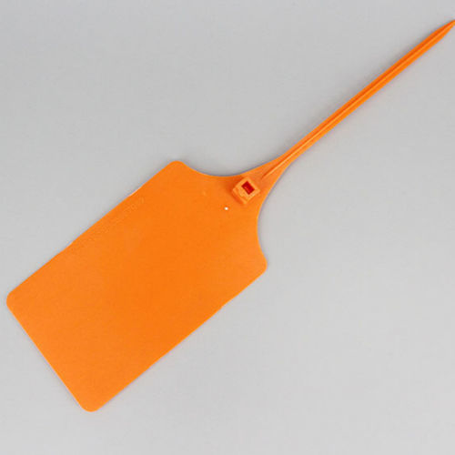 Abraçadeira de cabos em material plástico - DM-5*250MKT	 - DEMOELE / Wenzhou Duanmeng Electric Co.,Ltd - em nylon / com porta-etiquetas