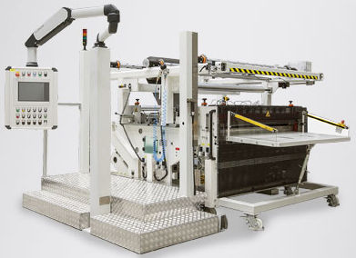 Rebobinadeira-cortadeira longitudinal modular - RS-A-M - Bäumer GmbH converting machines - polivalente / para papel / compacta