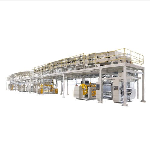 Máquina de revestimento/laminação de adesivo - Shaanxi Beiren Printing Machinery Co.,Ltd - para filme PET / para componentes eletrônicos / para embalagens