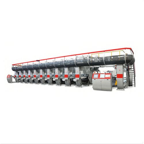 Prensa de impressão por rotogravura - Shaanxi Beiren Printing Machinery Co.,Ltd - para plásticos / para papel / para filme BOPP