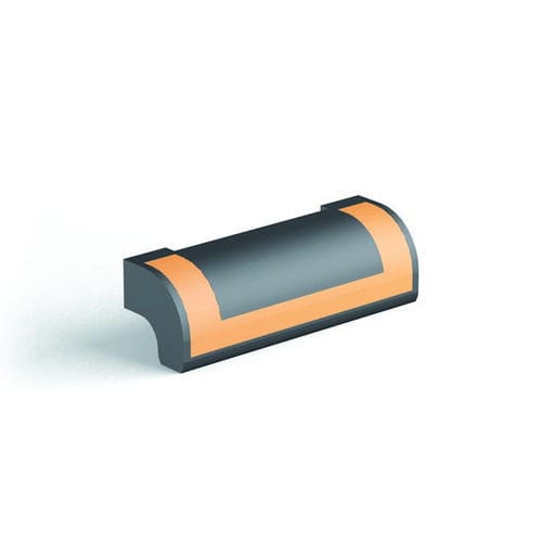 Puxador tipo alça - 621116 - Alutec Group srl - para porta / em poliamida