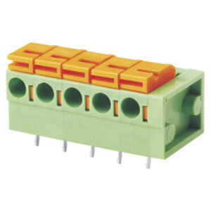 Borne de mola - WJ142R-5.0/5.08 - Cixi Wanjie Electronic Co., Ltd. - para PCI / convencional / IEC
