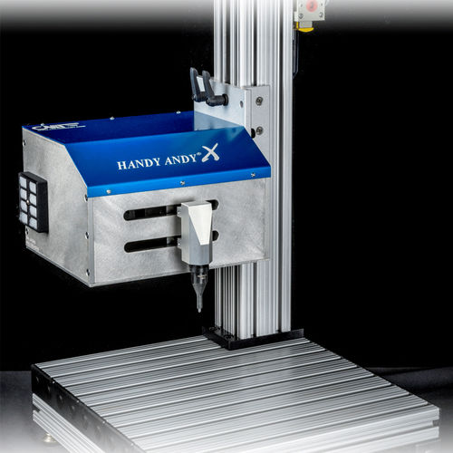 Máquina de marcação por micropercussão - Handy Andy X - Columbia Marking Tools - de bancada / programável