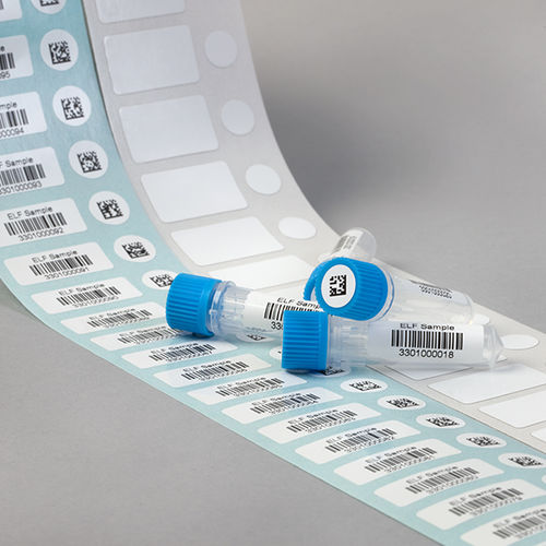 Etiqueta de identificação - Cap and Tube Labels - CILS International - de transferência térmica / imprimível / de códigos de barras