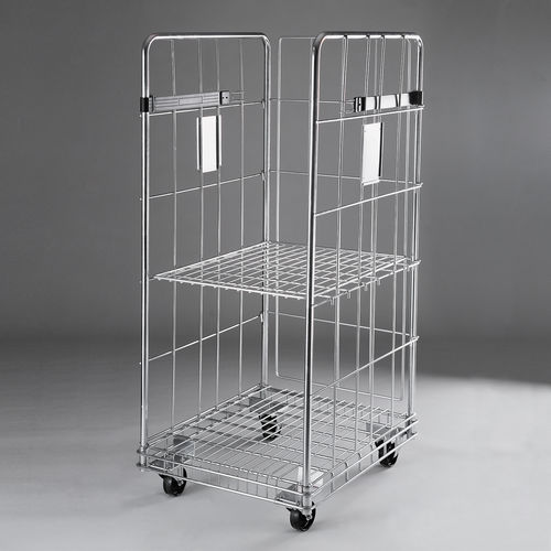 Container aramado com rodas multiusos - Creaciones Marsanz S.A - metálico