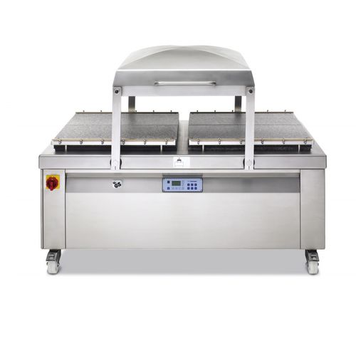 Máquina embaladora semiautomática - C 550 - MULTIVAC Group - a vácuo / de câmara dupla / para produtos a granel