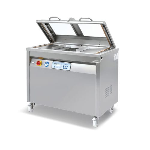 Máquina embaladora semiautomática - C 370 - MULTIVAC Group - de campânula / de câmara dupla