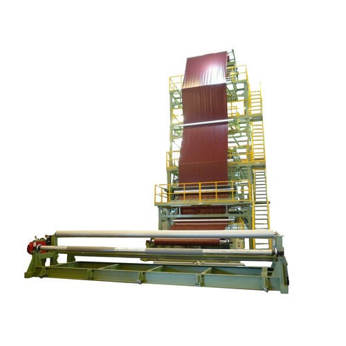 Linha de coextrusão de 3 camadas - AGRICULTURE AND GEOMEMBRANE - HAN KING PLASTIC MACHINERY CO.LTD - de filmes tubulares / para PE / para filme plástico agrícola