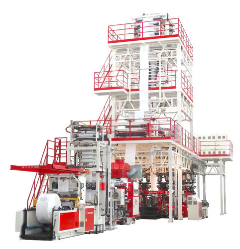 Linha de coextrusão de 5 camadas - FFS - HAN KING PLASTIC MACHINERY CO.LTD - de filmes tubulares / de placas de plástico / para sacos de alta resistência