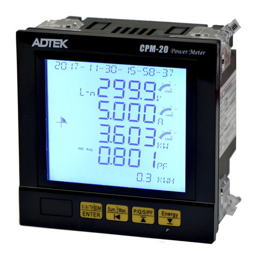 Medidor de potência multifuncional - CPM-20 - ADTEK Electronics Co., Ltd - contador de energia / de potência aparente / de potência ativa