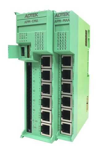 Medidor de potência multicircuitos - APM-EMA + APM-MAA - ADTEK Electronics Co., Ltd - contador de energia / de potência aparente / de potência ativa