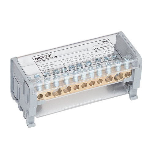 Bloco de distribuição elétrica - MAB2125A18 - MOREK