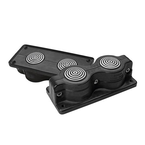 Placa de entrada de cabos IP55 - MBA4N02B11 - MOREK - para painel elétrico