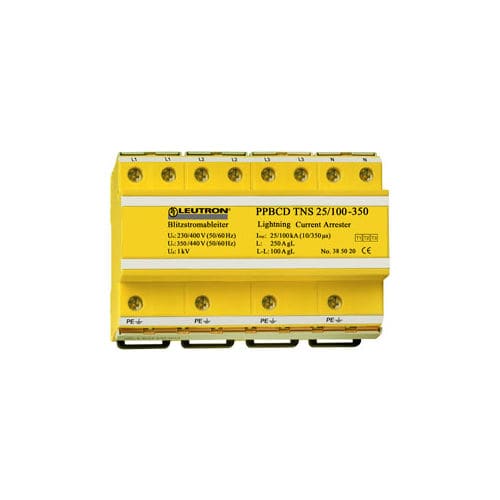Dispositivo de proteção contra surtos de tipo 1 - PP BCD TNS 25/100-350 series - Leutron GmbH - de tipo 2 / de tipo 3 / para iluminação