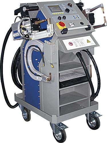 Máquina de solda por pontos - PREMIUMspot-VISION  - TECHNOLIT GmbH - móvel