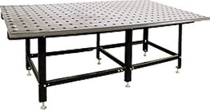 Mesa de solda em aço inoxidável - 580 01 Series - TECHNOLIT GmbH