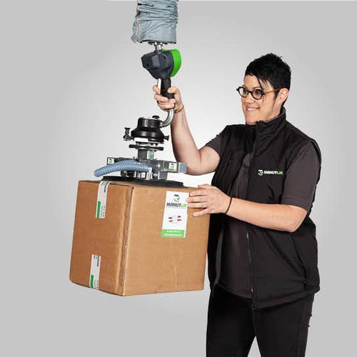Manipulador com tubo de sucção - ERGO Fast - Manut-LM - elétrico / para tambores / para movimentação