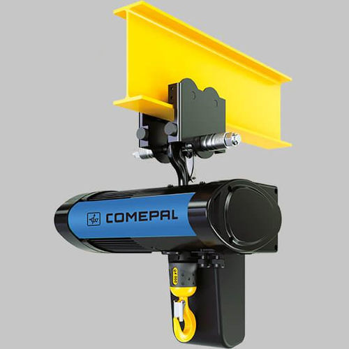 Talha elétrica de corrente - Comepal CR - Manut-LM - monotrilho