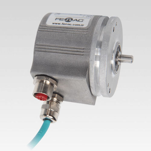 Encoder rotativo duplo - FNC 58S - FENAC ENGINEERING LTD. - incremental / de eixo maciço / flangeado