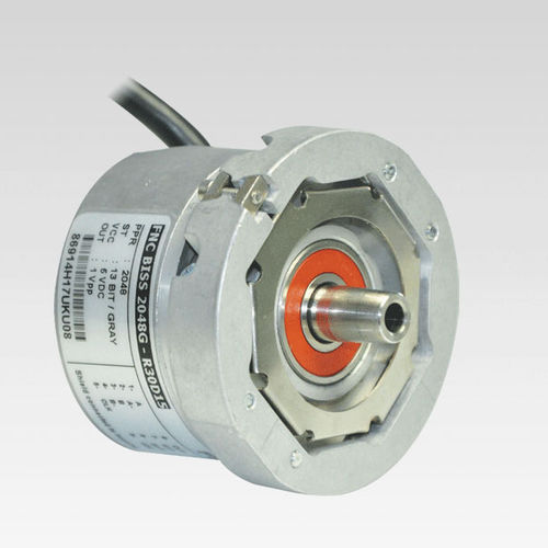 Encoder rotativo para feedback motor - FNC SC2048 series - FENAC ENGINEERING LTD. - absoluto / de eixo maciço / flangeado