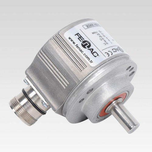 Encoder rotativo incremental - FNC 58B series - FENAC ENGINEERING LTD. - de eixo maciço / flangeado / analógico
