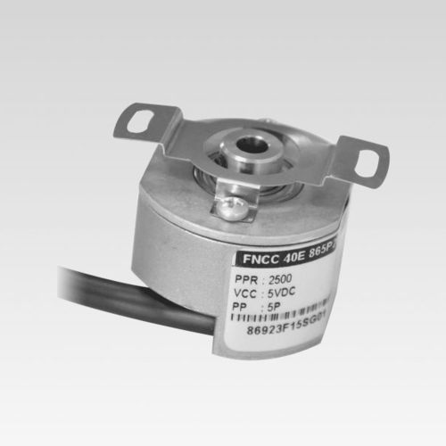 Encoder rotativo para feedback motor - FNC 40EF, 40EFM series - FENAC ENGINEERING LTD. - absoluto / de eixo oco / analógico