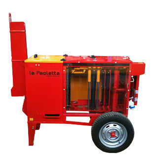 Máquina de limpeza vertical - LA PAOLETTA VERTICAL - Paoloni Pesaro - por aspersão / para matérias secas / automática