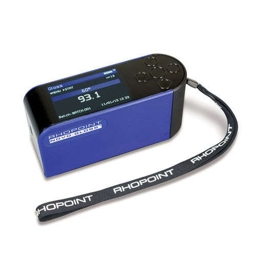 Medidor de brilho ângulo único - Rhopoint Novo-Gloss 60 KM - Konica Minolta - portátil / com transmissão de dados