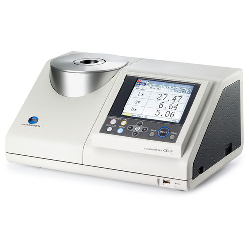 Colorímetro de bancada - CR-5 - Konica Minolta - para análise de cor / para controle da qualidade / para plásticos