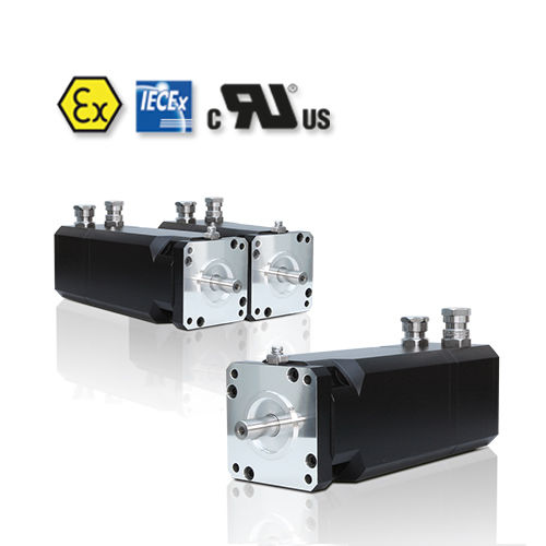 Servomotor trifásico - ECOSPEED 80B3x3 series - JAT - Jenaer Antriebstechnik GmbH - à prova de explosão / 6 polos
