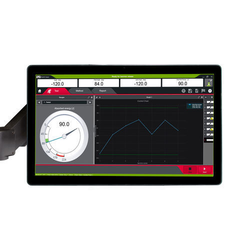Software para teste de material - Bluehill&reg; Impact - Instron - de metrologia / em tempo real / Windows