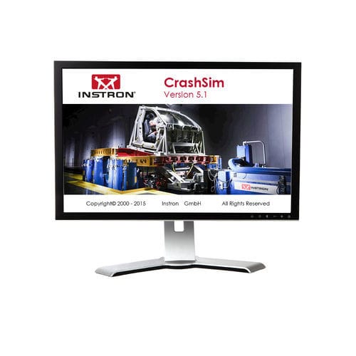 Software de análise - CrashSim - Instron - de monitoramento / de simulação / de visualização