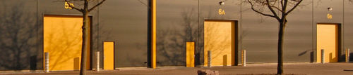 Porta seccionada - Loading Systems International - industrial / para ambiente interno / para a indústria alimentícia