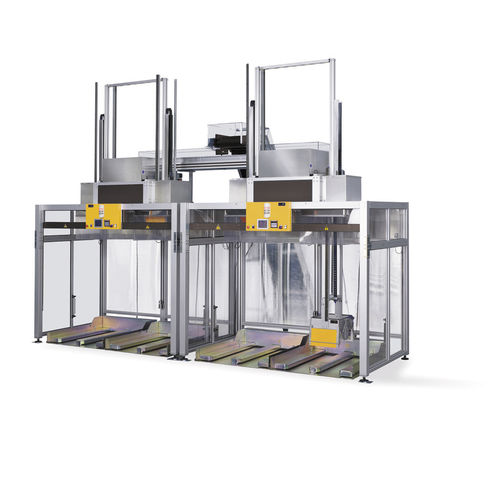 Porta de correr na vertical - ROMA SRL - para esteira transportadora / automática