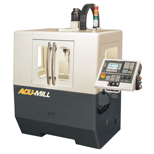 Fresadora CNC de 3 eixos - Acu-Mill AM1	 - Kent Industrial - vertical / compacta / de alta rigidez