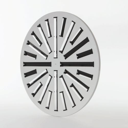 Difusor de ar circular - DAM01C series - TECNICA - de teto / de parede / de embutir