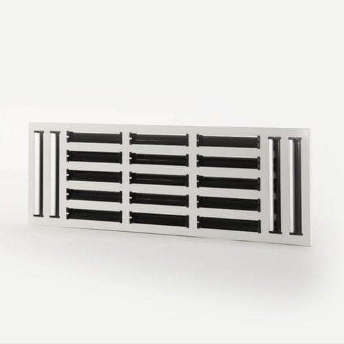 Difusor de ar de seção retangular - DAM21R series - TECNICA - de embutir / de indução / em material plástico