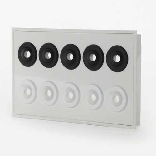 Difusor de ar de indução - DMU series - TECNICA - circular / de seção retangular / de embutir