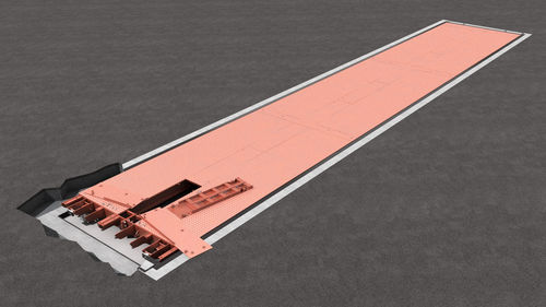 Ponte-báscula em aço - SBP/M-SB - Fratelli Mongelli - modular / digitais