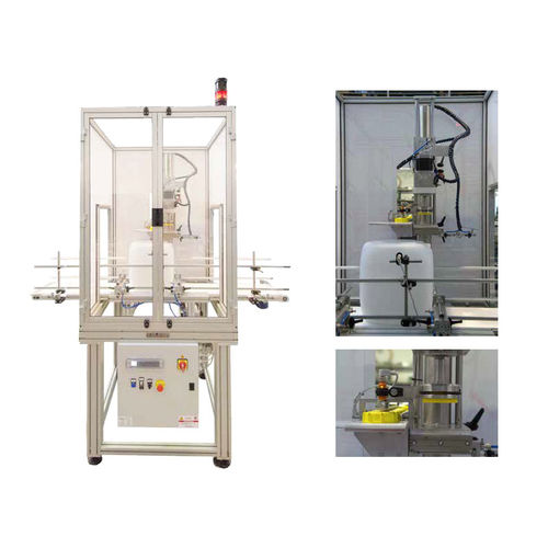 Tampadora-rosqueadora de tampas linear - Villani Giovanni srl - automática / de bidões / não especificado